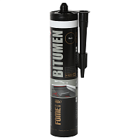 Герметик битумный FOME FLEX Bitumen черный (300мл;12шт) картинка